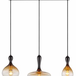 Globo Aladdin hanglamp – E27 (grote fitting) – Zwart