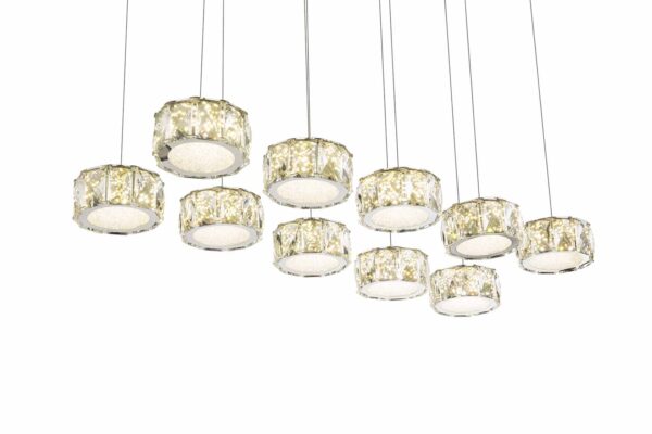 Globo Amur hanglamp – Ingebouwd (LED) – Chroom - Image 4