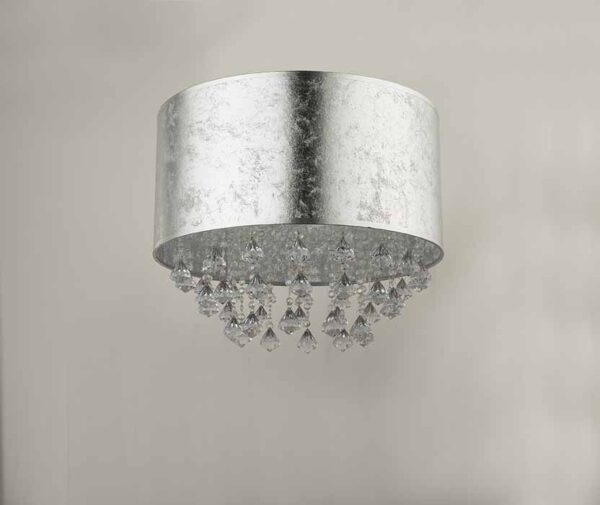 Globo Amy i plafonniere – ø 40 cm – E27 (grote fitting) – Nikkel - Image 5