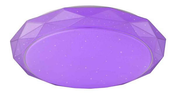 Globo Andi plafonniere – ø 50 cm – Ingebouwd (LED) – Wit - Image 4