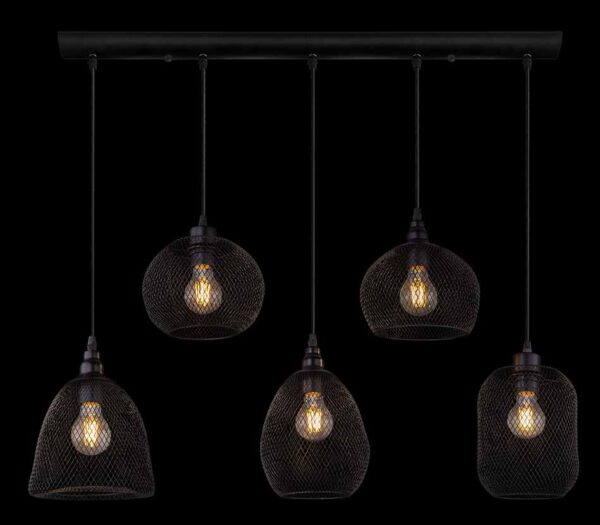 Globo Anya hanglamp – E27 (grote fitting) – Zwart - Image 5