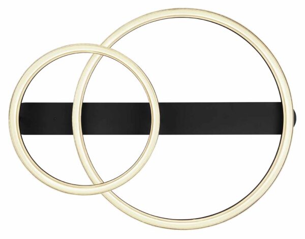 Globo Augusto plafonniere – Ingebouwd (LED) – Zwart - Image 3