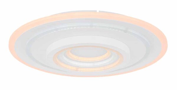 Globo Bafur plafonniere – ø 49,5 cm – Ingebouwd (LED) – Wit - Image 4