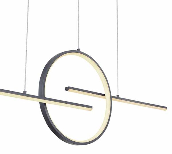 Globo Barral hanglamp – Ingebouwd (LED) – Grijs - Image 3