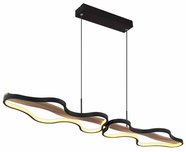 Globo Bezzy hanglamp – Ingebouwd (LED) – Zwart - Image 4