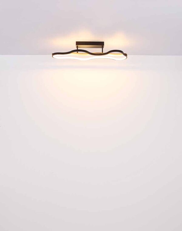 Globo Bezzy plafonniere – Ingebouwd (LED) – Zwart - Image 4