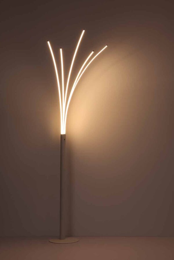 Globo Bizzy vloerlamp – Ingebouwd (LED) – Wit - Image 3