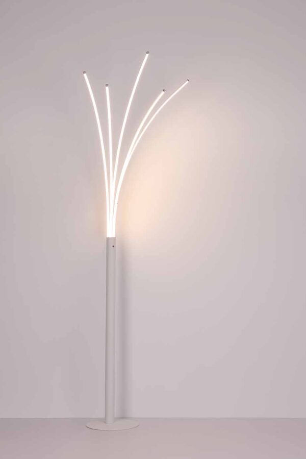 Globo Bizzy vloerlamp – Ingebouwd (LED) – Wit - Image 4