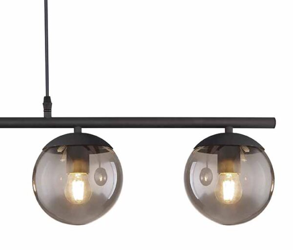 Globo Blama hanglamp – E27 (grote fitting) – Zwart - Image 3
