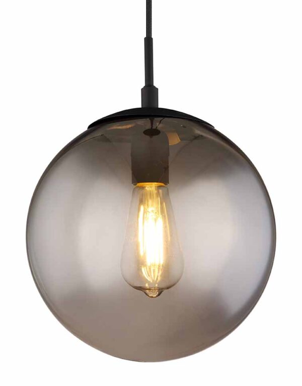 Globo Blama plafonniere – E27 (grote fitting) – Zwart - Image 3