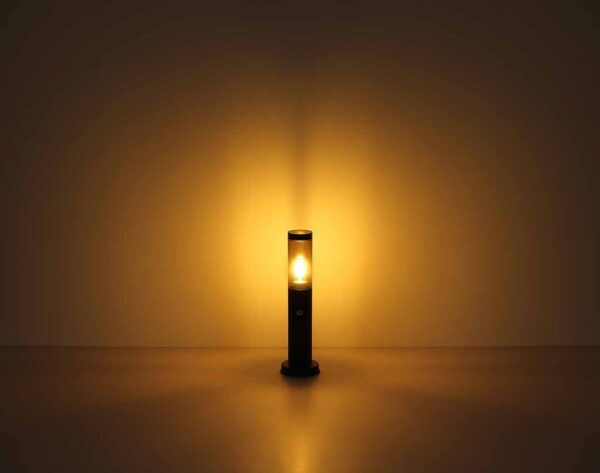 Globo Boston vloerlamp – ø 12,7 cm – E27 (grote fitting) – Antraciet - Image 4