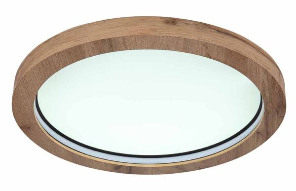 Globo Branza plafonniere – ø 40 cm – Ingebouwd (LED) – Zwart - Image 4
