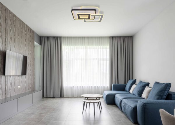 Globo Brienna plafonniere – Ingebouwd (LED) – Wit - Image 4