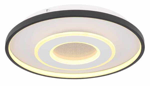 Globo Brienna plafonniere – ø 48 cm – Ingebouwd (LED) – Wit - Image 3