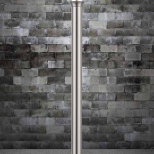 Globo Callisto vloerlamp – ø 15 cm – Ingebouwd (LED) – Staal