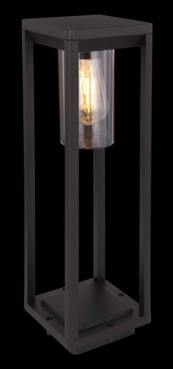 Globo Candela vloerlamp – LED + E27 – Zwart - Image 4