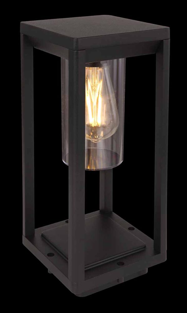 Globo Candela vloerlamp – LED + E27 – Zwart - Image 4