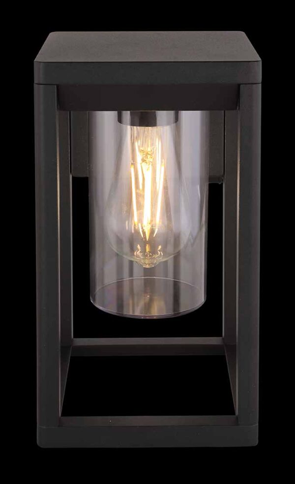 Globo Candela wandlamp – LED + E27 – Zwart - Image 4