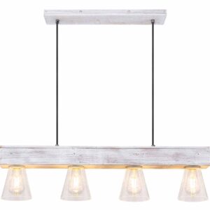 Globo Charly hanglamp – E27 (grote fitting) – Transparant