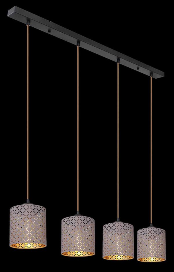 Globo Cindy hanglamp – E27 (grote fitting) – Zwart - Image 4