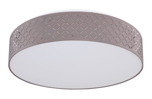 Globo Cindy plafonniere – ø 50 cm – Ingebouwd (LED) – Wit - Image 3