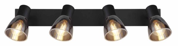 Globo Claude spot – E14 (kleine fitting) – Zwart - Image 3