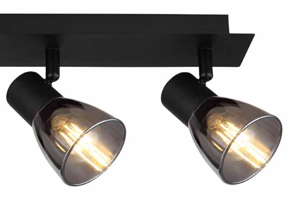 Globo Claude spot – E14 (kleine fitting) – Zwart - Image 4