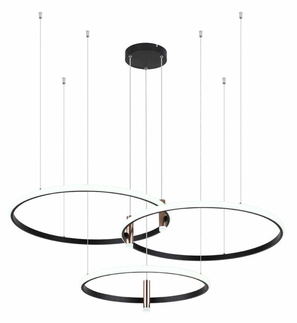 Globo Coco hanglamp – Ingebouwd (LED) – Zwart - Image 4