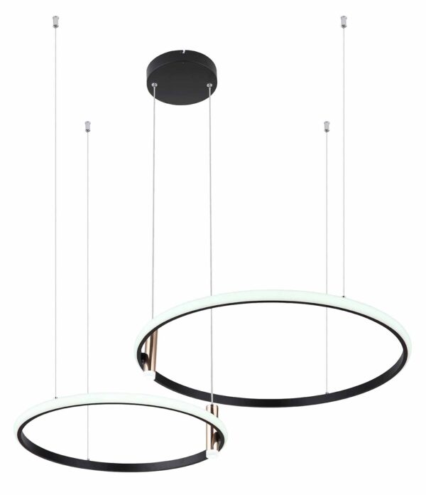 Globo Coco hanglamp – Ingebouwd (LED) – Zwart - Image 4