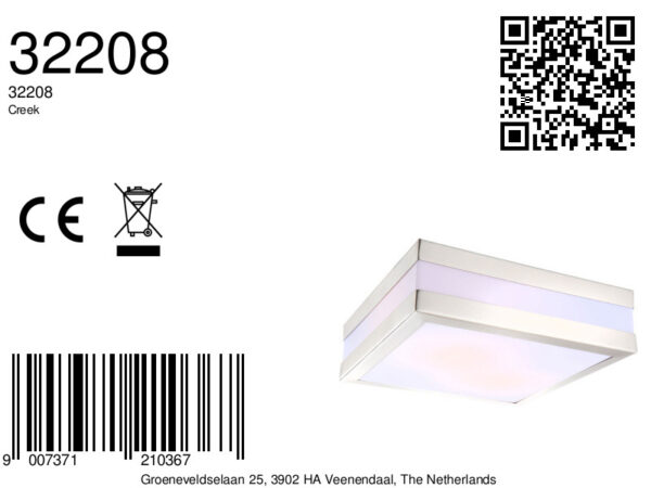 Globo Creek plafonniere – LED + E27 – - Image 3
