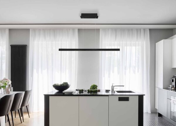 Globo Dentsy hanglamp – Ingebouwd (LED) – Zwart - Image 4