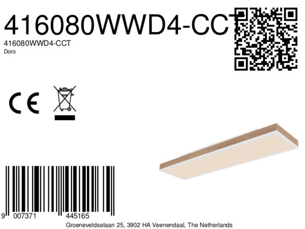 Globo Doro plafonniere – Ingebouwd (LED) – Wit - Image 5