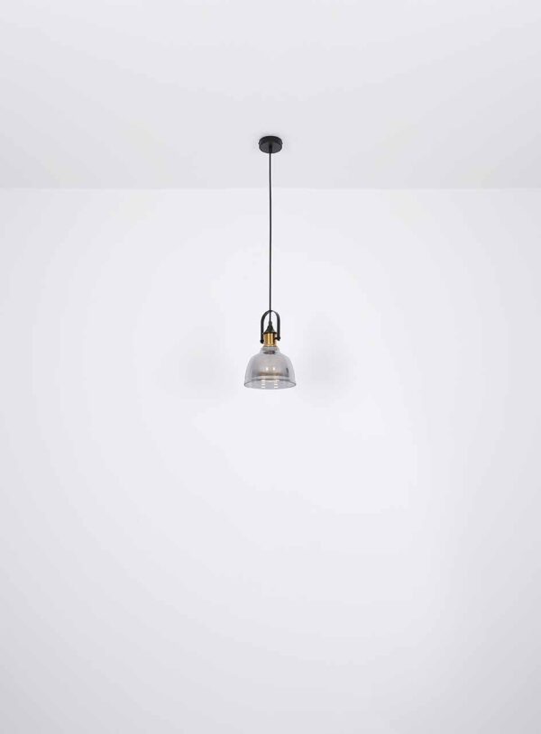 Globo Dorothea hanglamp – ø 30 cm – E27 (grote fitting) – Zwart - Image 5