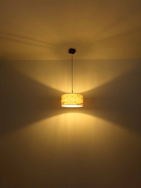 Globo Engelbert hanglamp – ø 40 cm – E27 (grote fitting) – Zwart - Image 3