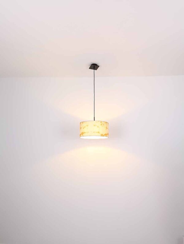 Globo Engelbert hanglamp – ø 40 cm – E27 (grote fitting) – Zwart - Image 4