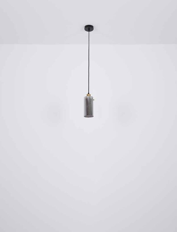 Globo Fanni plafonniere – ø 30 cm – E27 (grote fitting) – Zwart - Image 4