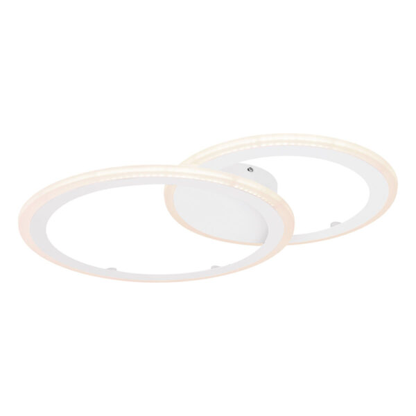 Globo Fenna plafonniere – Ingebouwd (LED) – Wit