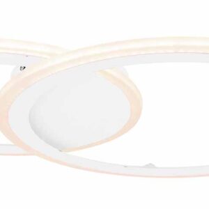 Globo Fenna plafonniere – Ingebouwd (LED) – Wit