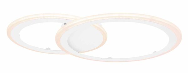 Globo Fenna plafonniere – Ingebouwd (LED) – Wit