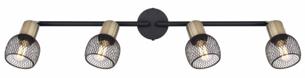 Globo Fiastra spot – E14 (kleine fitting) – Zwart - Image 3
