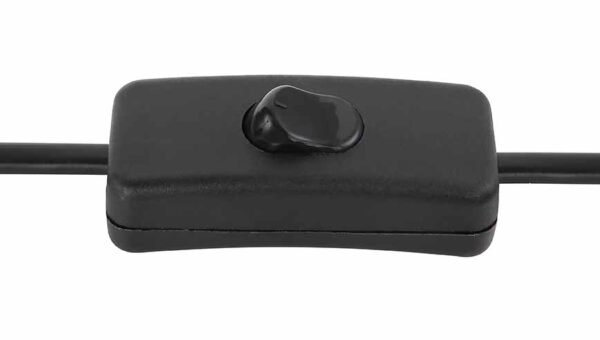 Globo Fitz tafellamp – LED + E27 – Zwart - Image 3