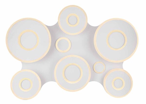 Globo Flavetto plafonniere – Ingebouwd (LED) – Wit - Image 3