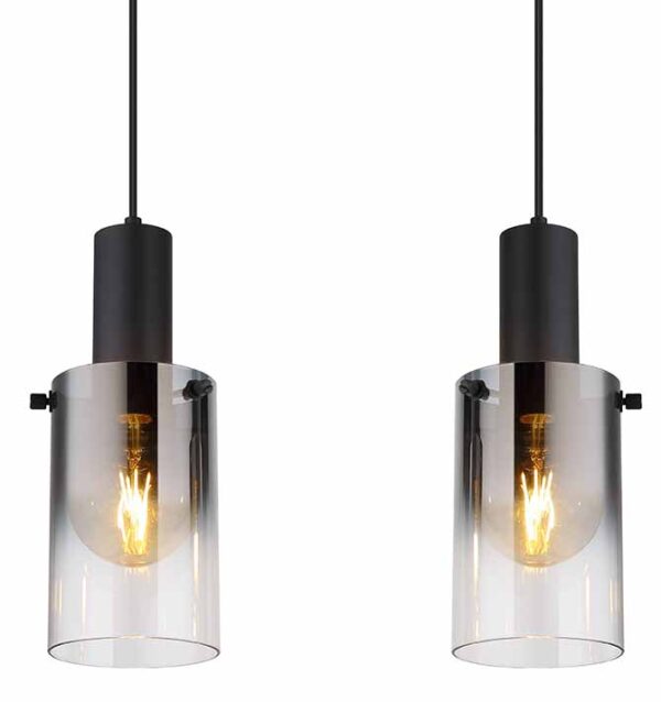 Globo Florentina hanglamp – E27 (grote fitting) – Zwart - Image 3
