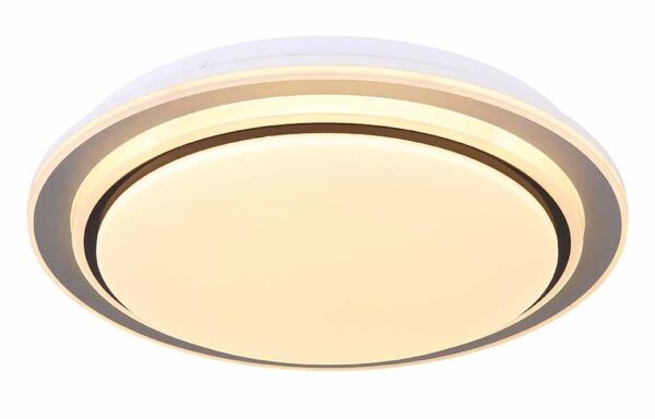 Globo Foppa plafonniere – ø 40 cm – Ingebouwd (LED) – Wit - Image 3