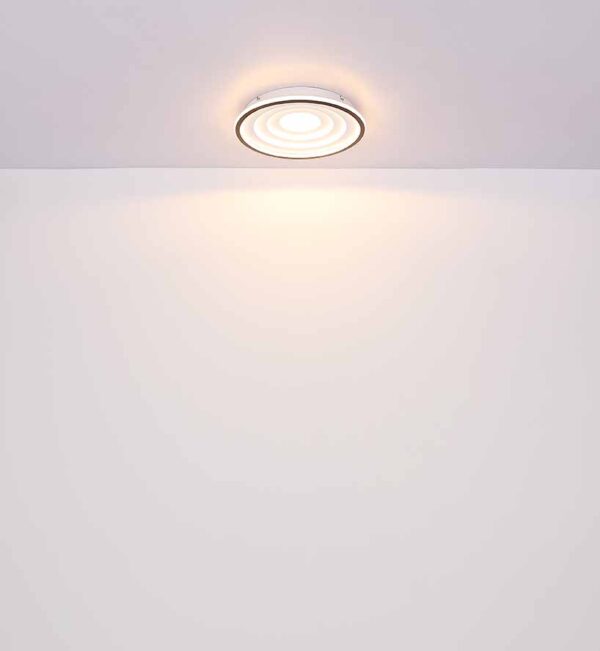 Globo Foppa plafonniere – ø 40 cm – Ingebouwd (LED) – Wit - Image 4
