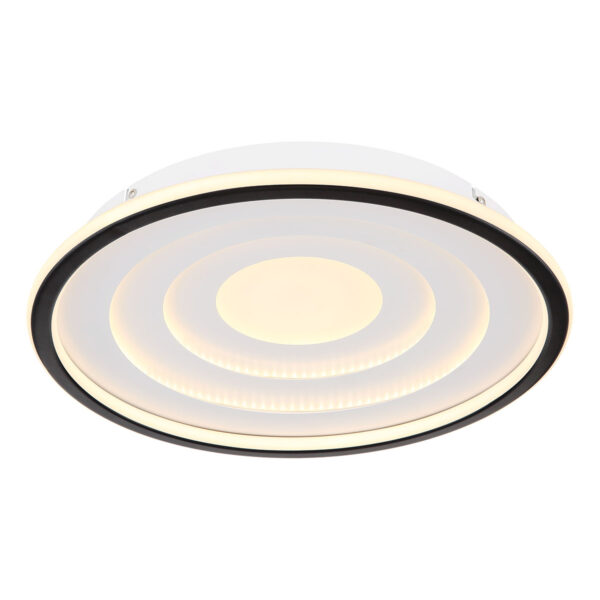 Globo Foppa plafonniere – ø 40 cm – Ingebouwd (LED) – Wit