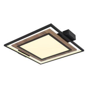 Globo Gabaldo plafonniere – Ingebouwd (LED) – Zwart