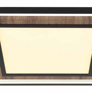 Globo Gabaldo plafonniere – Ingebouwd (LED) – Zwart
