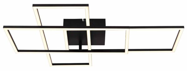 Globo Gabriel plafonniere – Ingebouwd (LED) – Zwart