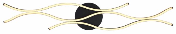 Globo Geronimo plafonniere – Ingebouwd (LED) – Zwart - Image 3